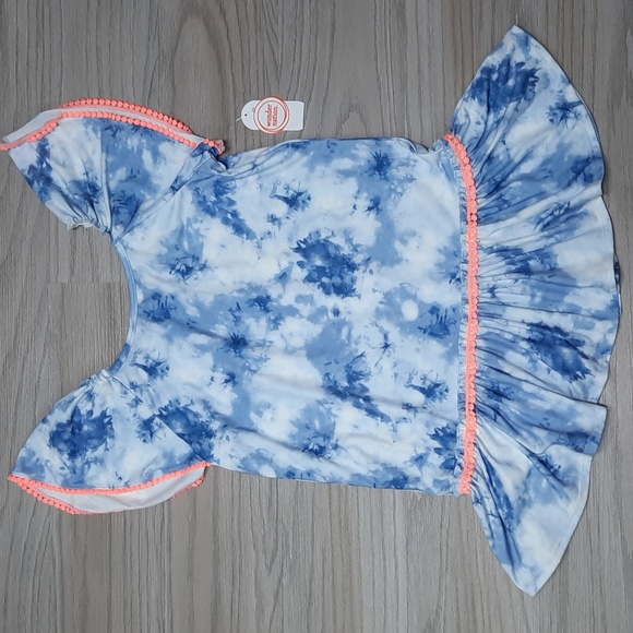 wonder nation Other - Wonder Nation top, long enough to wear with leggings! Size 10/12 tye dye NWT